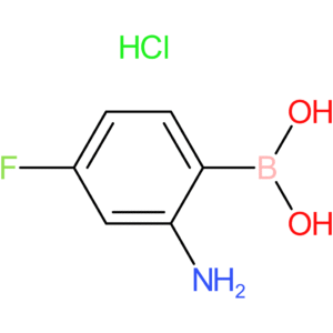 (2-amino-4-fluorophenyl)boronic acid hydrochloride