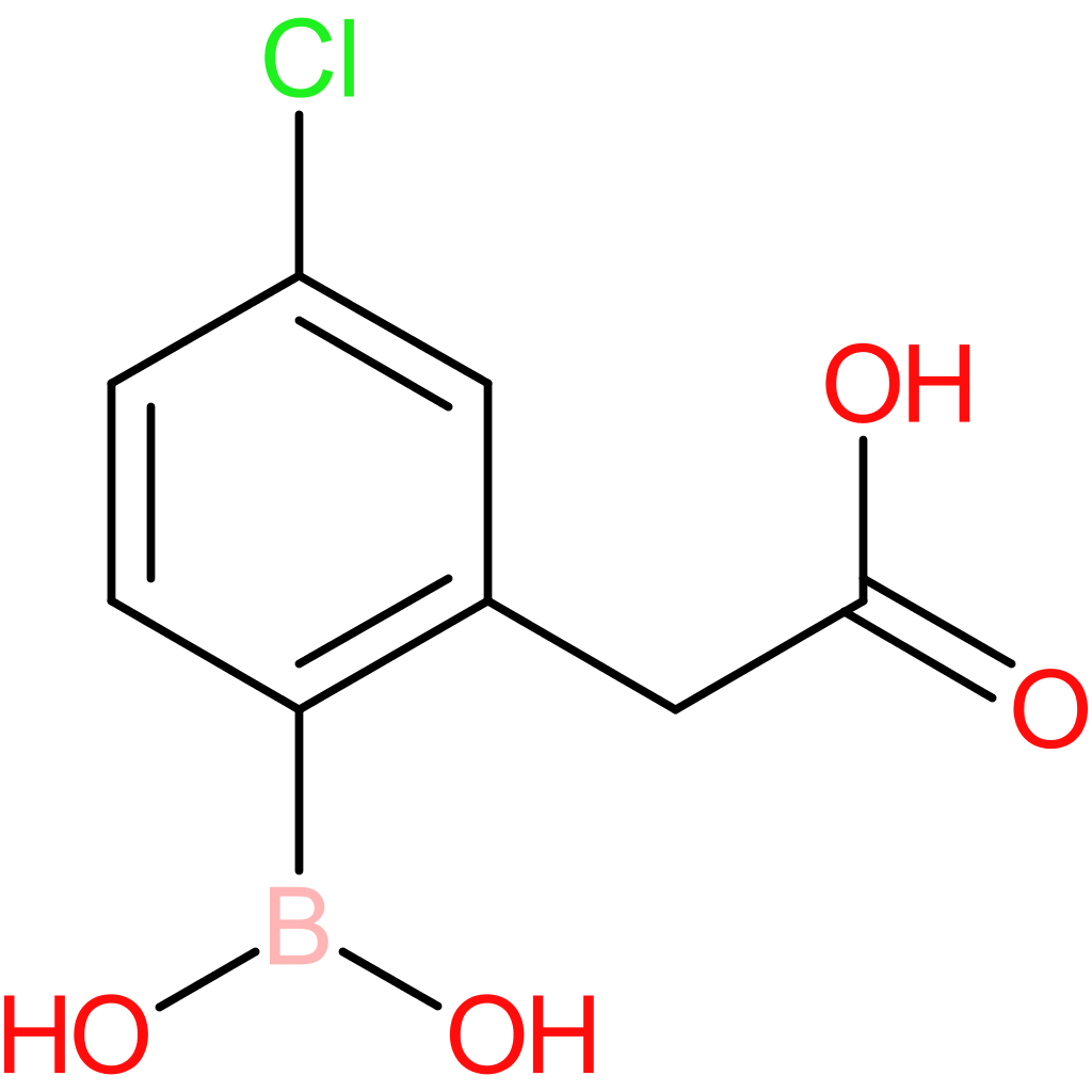 2-[5-chloro-2-(dihydroxyboranyl)phenyl]acetic acid