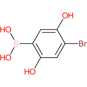 (4-bromo-2,5-dihydroxyphenyl)boronic acid