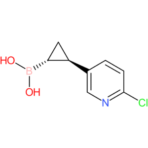 [(1r,2r)-2-(6-chloropyridin-3-yl)cyclopropyl]boronic acid