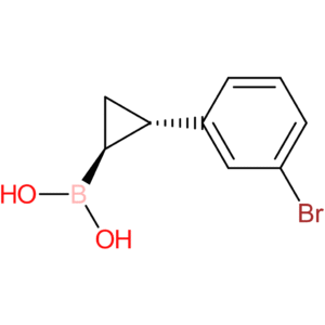 [(1s,2s)-2-(3-bromophenyl)cyclopropyl]boronic acid
