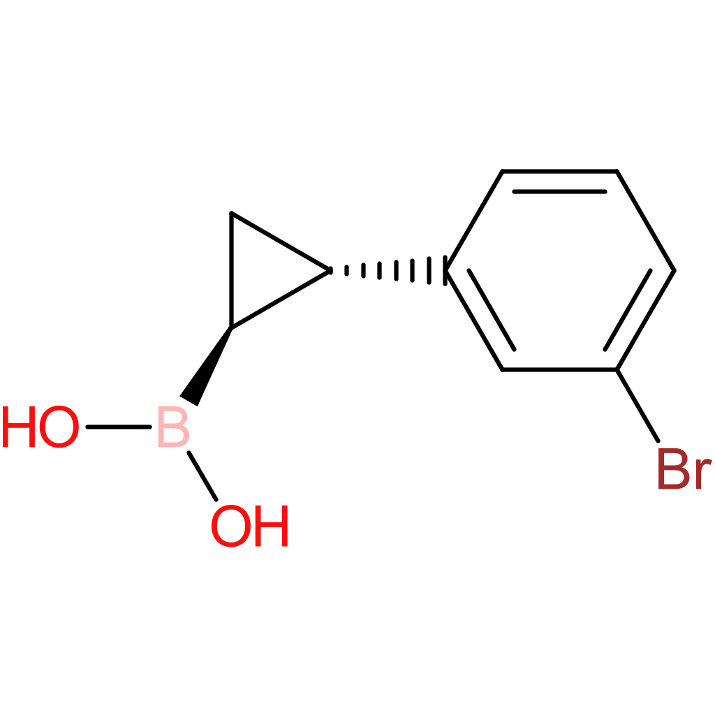 [(1s,2s)-2-(3-bromophenyl)cyclopropyl]boronic acid
