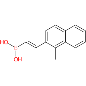 (E)-(2-(1-methylnaphthalen-2-yl)vinyl)boronic acid