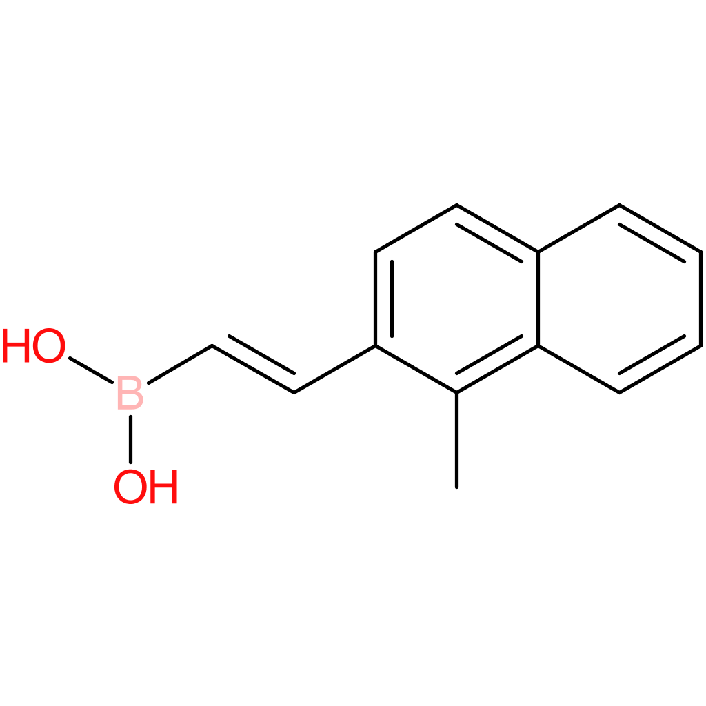 (E)-(2-(1-methylnaphthalen-2-yl)vinyl)boronic acid