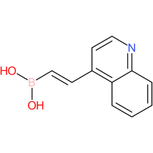 (E)-(2-(quinolin-4-yl)vinyl)boronic acid