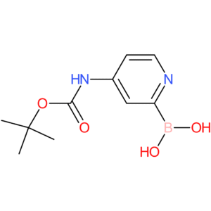 (4-([(tert-butoxy)carbonyl]amino)pyridin-2-yl)boronic acid