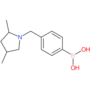 (4-[(2,4-dimethylpyrrolidin-1-yl)methyl]phenyl)boronic acid