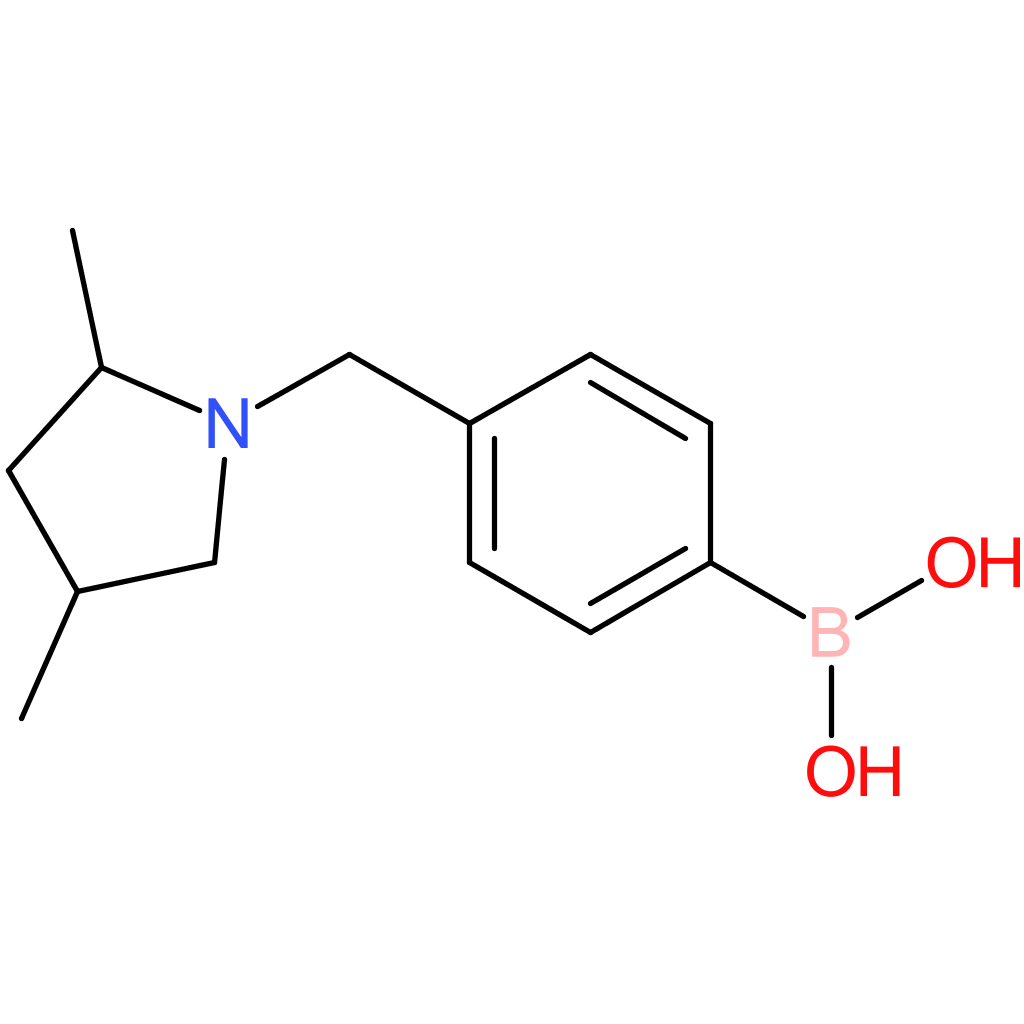 (4-[(2,4-dimethylpyrrolidin-1-yl)methyl]phenyl)boronic acid