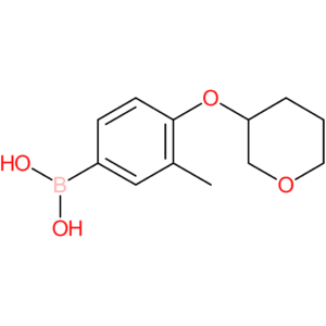 [3-methyl-4-(oxan-3-yloxy)phenyl]boronic acid