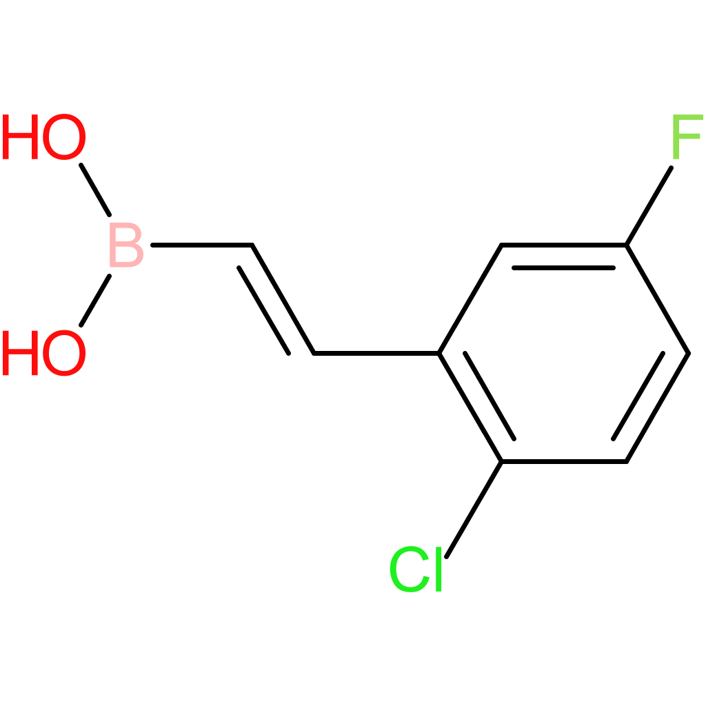 (E)-(2-chloro-5-fluorostyryl)boronic acid