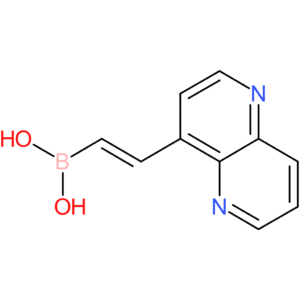 (E)-(2-(1,5-naphthyridin-4-yl)vinyl)boronic acid