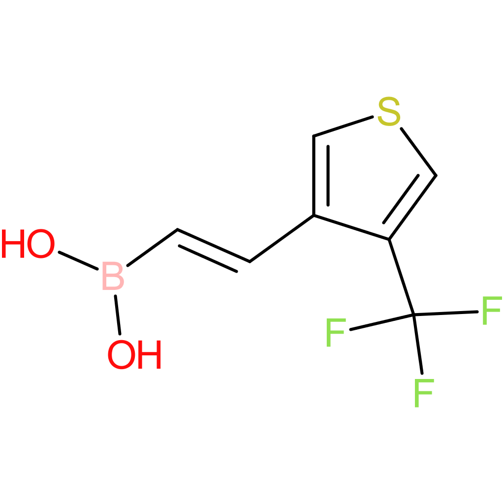 (E)-(2-(4-(trifluoromethyl)thiophen-3-yl)vinyl)boronic acid