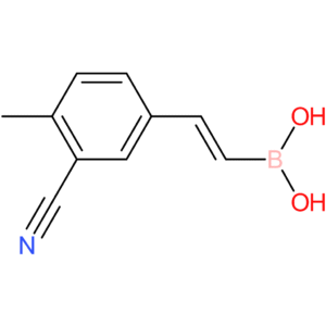 (E)-(3-cyano-4-methylstyryl)boronic acid