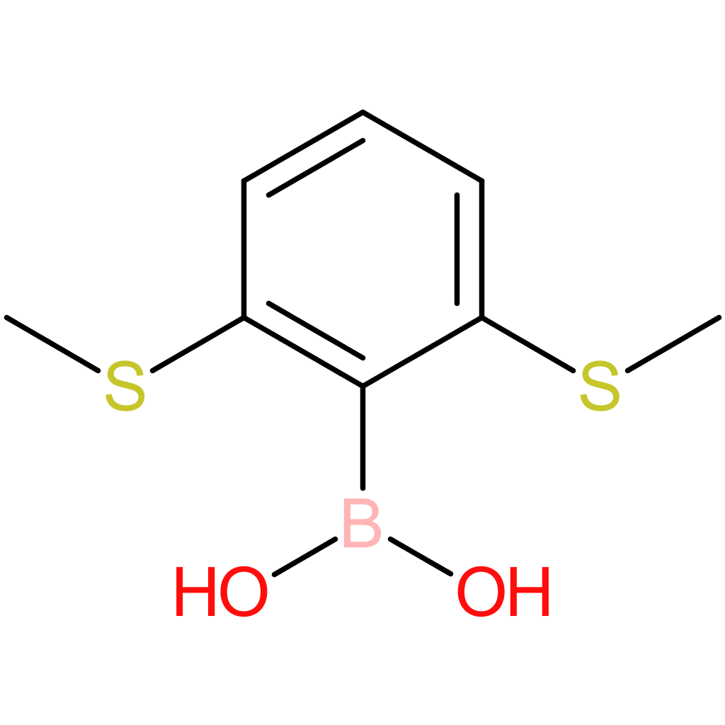 [2,6-bis(methylsulfanyl)phenyl]boronic acid