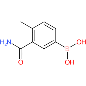 (3-carbamoyl-4-methylphenyl)boronic acid