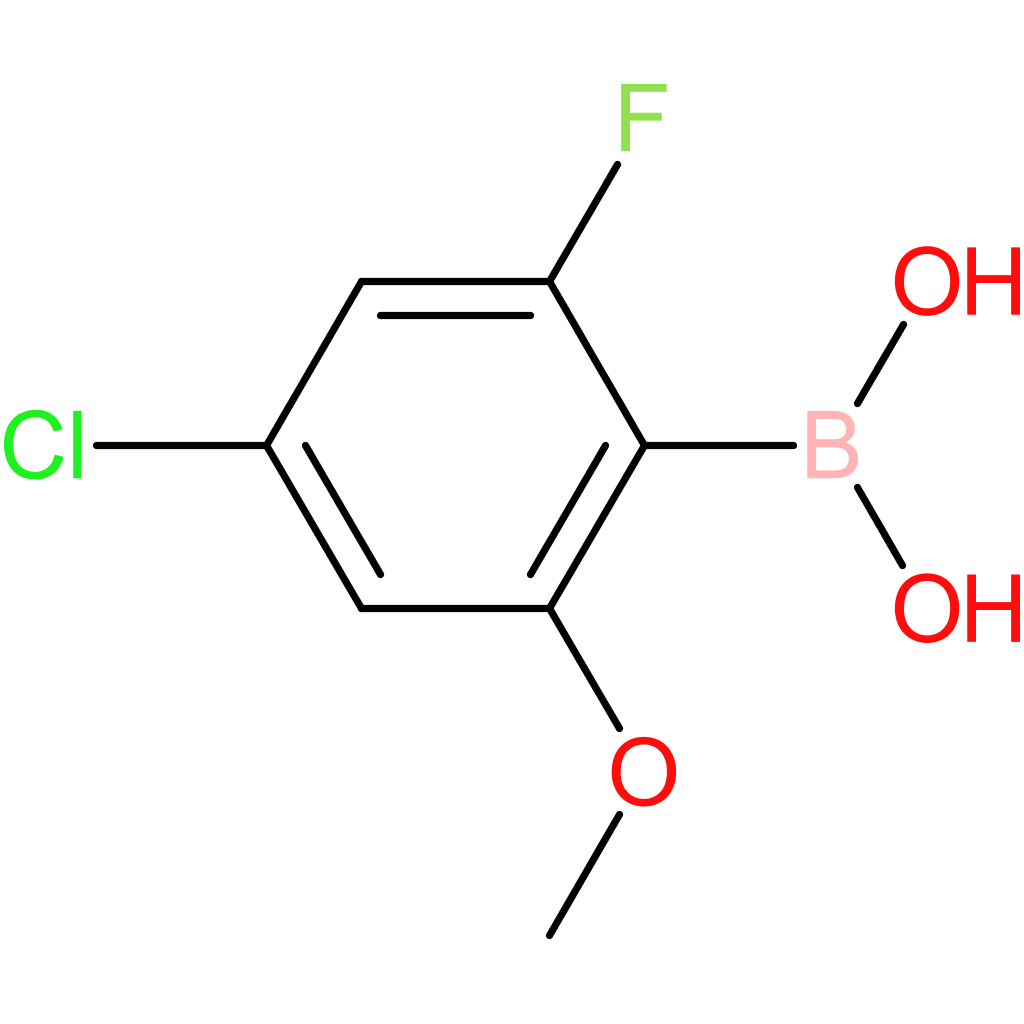 (4-chloro-2-fluoro-6-methoxyphenyl)boronic acid