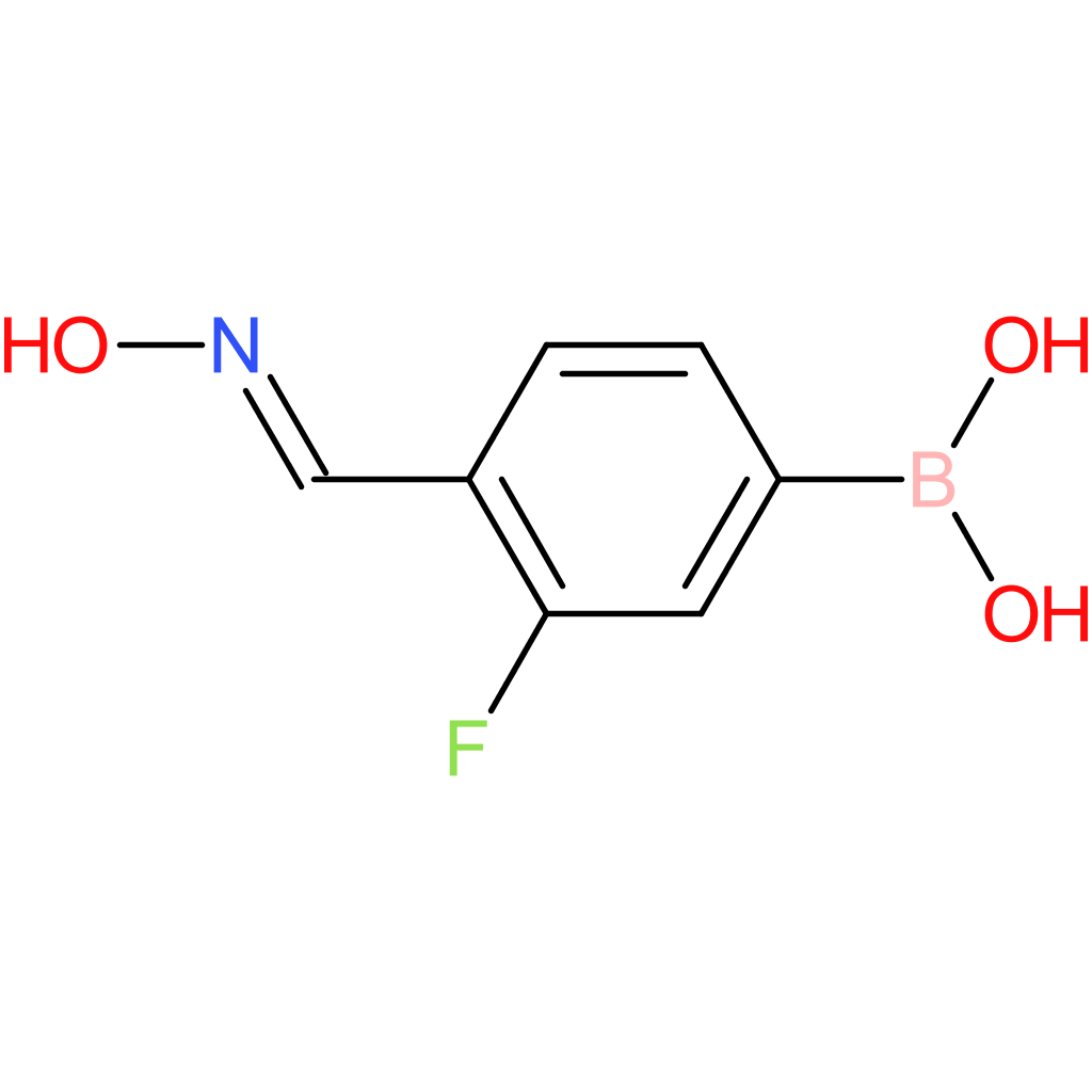 (Z)-(3-fluoro-4-((hydroxyimino)methyl)phenyl)boronic acid