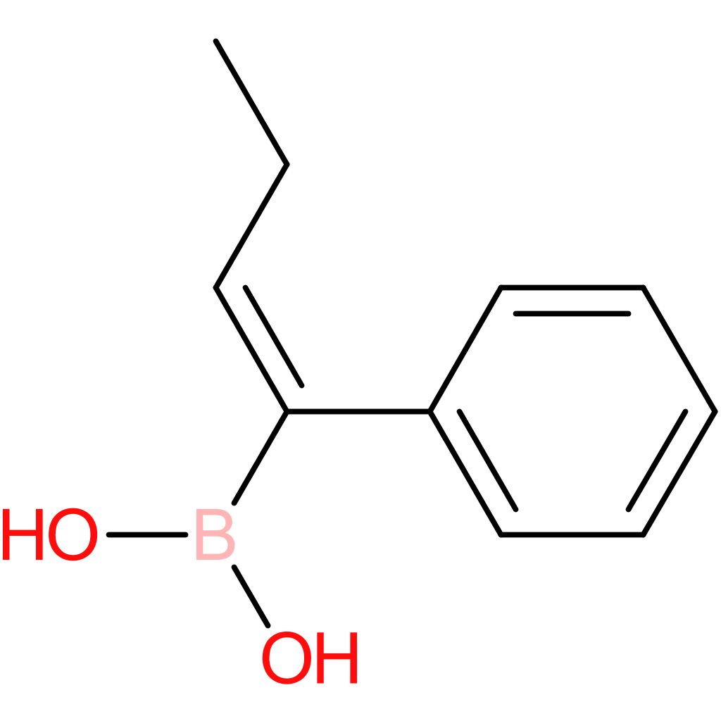 (E)-(1-phenylbut-1-en-1-yl)boronic acid