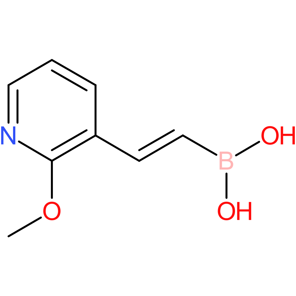 (E)-(2-(2-methoxypyridin-3-yl)vinyl)boronic acid