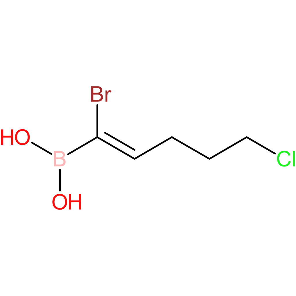 (E)-(1-bromo-5-chloropent-1-en-1-yl)boronic acid