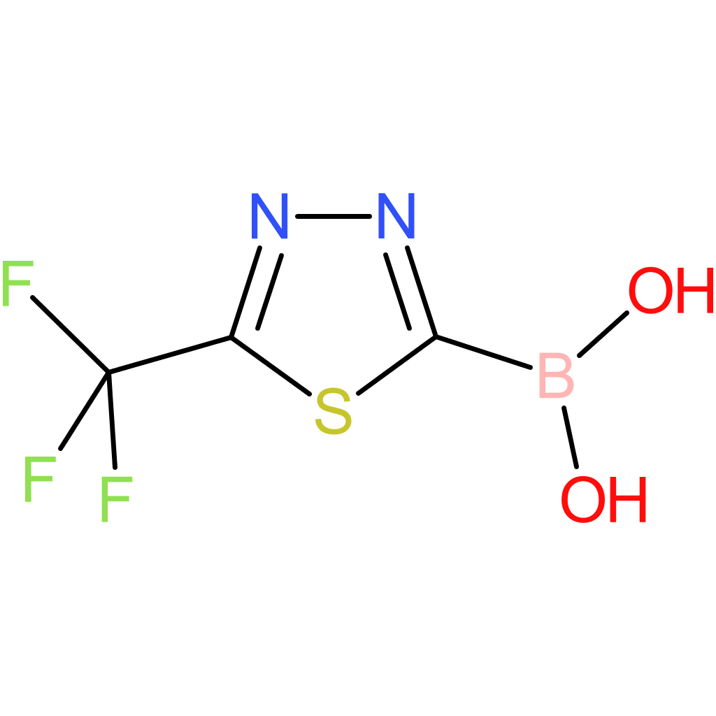 b-[5-(trifluoromethyl)-1,3,4-thiadiazol-2-yl]-boronic acid