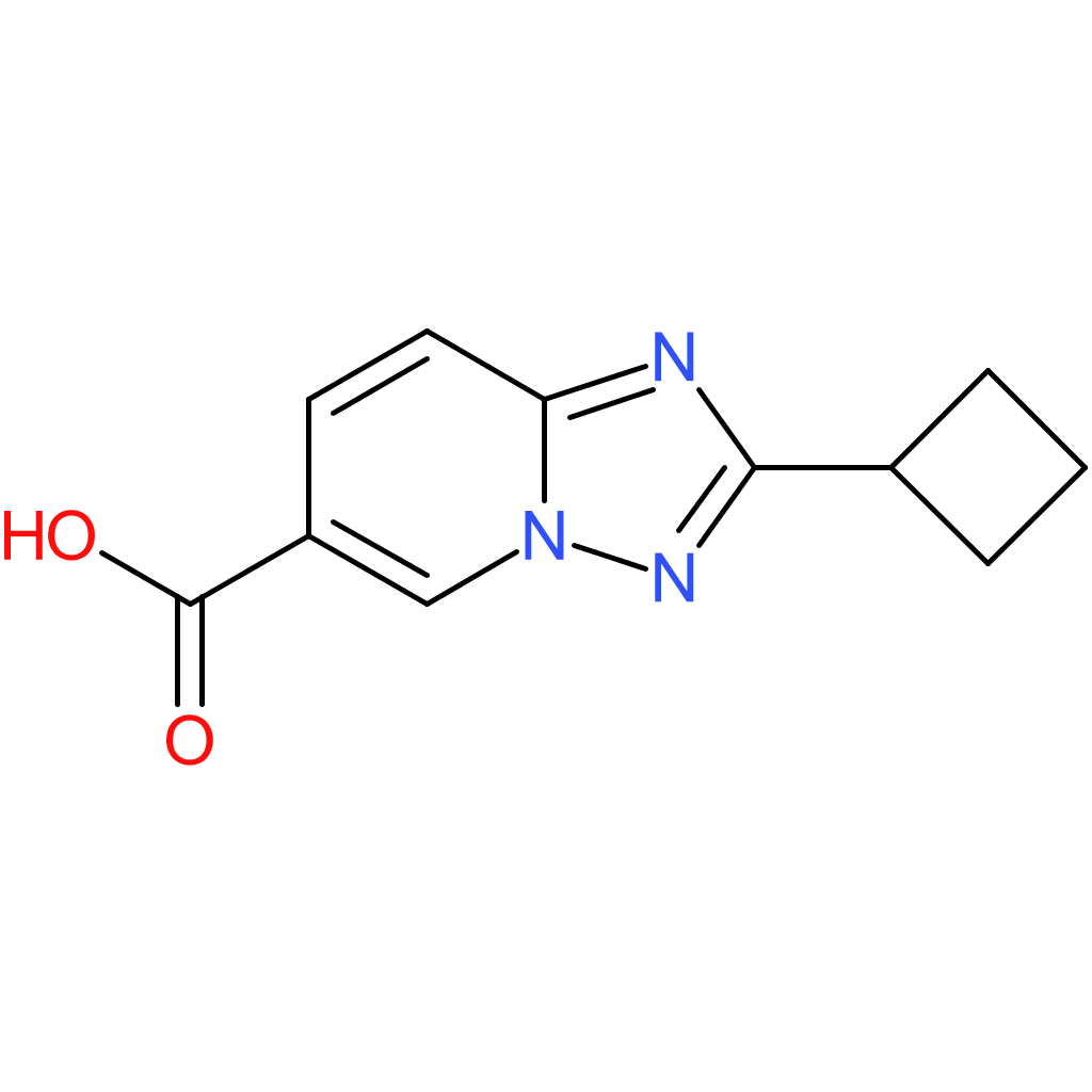 2-Cyclobutyl-[1,2,4]triazolo[1,5-a]pyridine-6-carboxylic acid