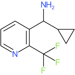 Cyclopropyl[2-(trifluoromethyl)pyridin-3-yl]methanamine