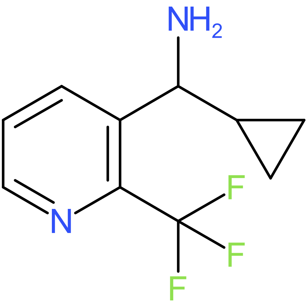 Cyclopropyl[2-(trifluoromethyl)pyridin-3-yl]methanamine