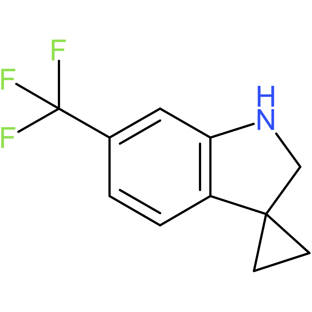 6′-(Trifluoromethyl)-1′,2′-dihydrospiro[cyclopropane-1,3′-indole]