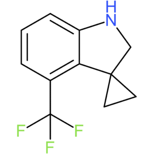 4′-(Trifluoromethyl)-1′,2′-dihydrospiro[cyclopropane-1,3′-indole]