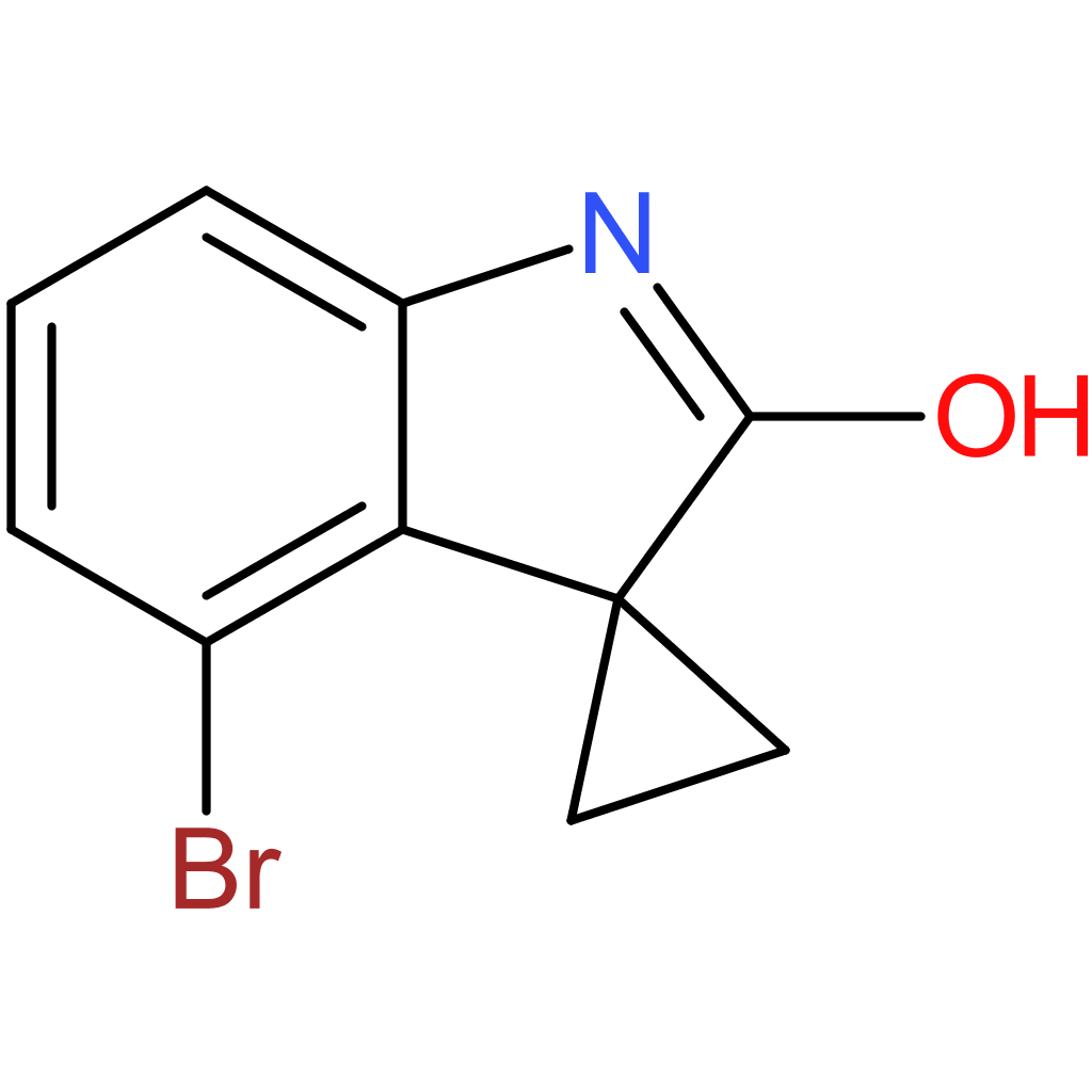 4′-Bromo-1’H-spiro[cyclopropane-1,3′-indole]-2′-one