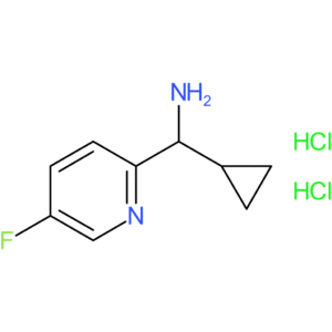 Cyclopropyl(5-fluoropyridin-2-yl)methanamine dihydrochloride
