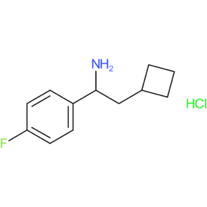 2-Cyclobutyl-1-(4-fluorophenyl)ethanamine hydrochloride