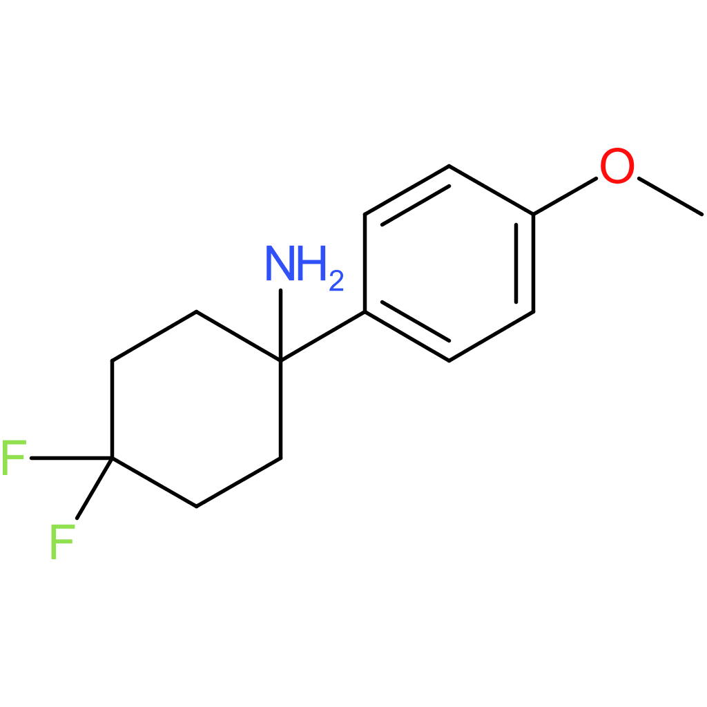 4,4-Difluoro-1-(4-methoxyphenyl)cyclohexanamine