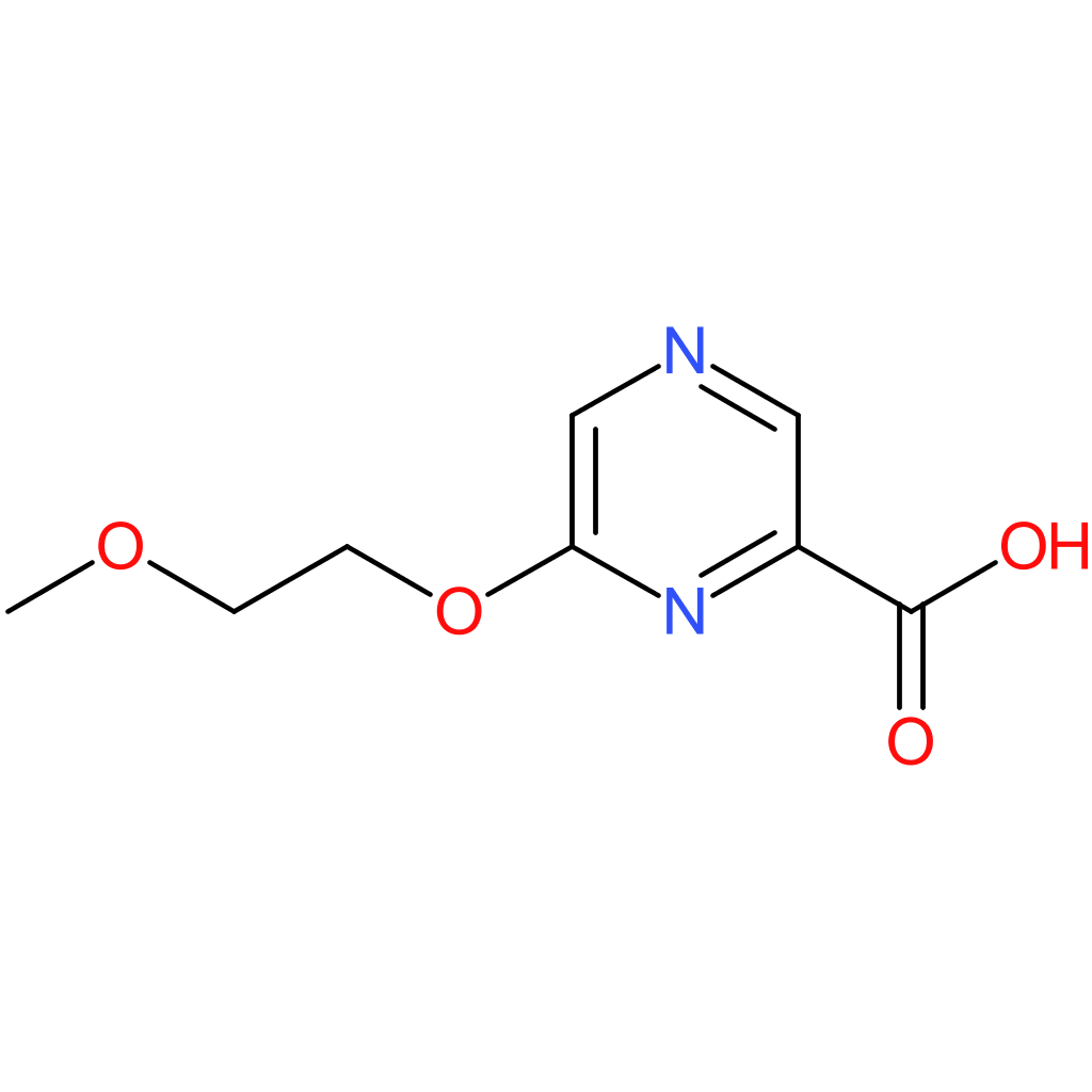 6-(2-Methoxyethoxy)pyrazine-2-carboxylic acid