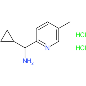 Cyclopropyl(5-methylpyridin-2-yl)methanamine dihydrochloride