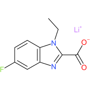Lithium 1-ethyl-5-fluoro-1H-benzo[d]imidazole-2-carboxylate