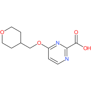 4-[(Tetrahydro-2H-pyran-4-yl)methoxy]pyrimidine-2-carboxylic acid