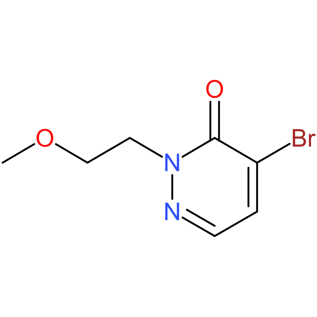 4-Bromo-2-(2-methoxyethyl)pyridazin-3(2H)-one
