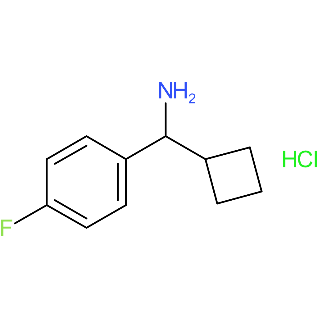Cyclobutyl(4-fluorophenyl)methanamine hydrochloride