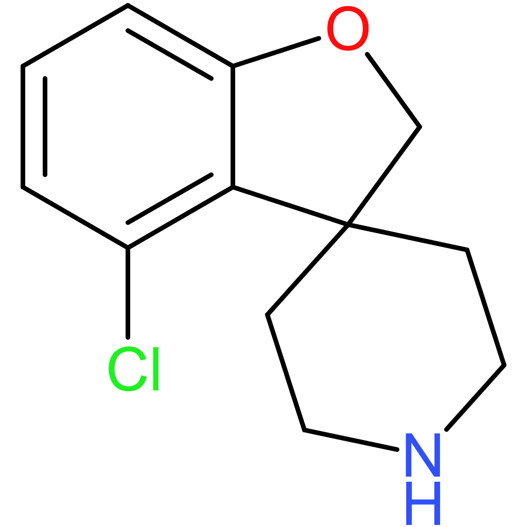 4-Chloro-2H-spiro[1-benzofuran-3,4′-piperidine]