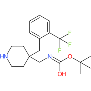 tert-Butyl {4-[2-(trifluoromethyl)benzyl]piperidin-4-yl}methylcarbamate