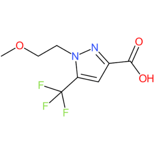 1-(2-Methoxyethyl)-5-(trifluoromethyl)-1H-pyrazole-3-carboxylic acid
