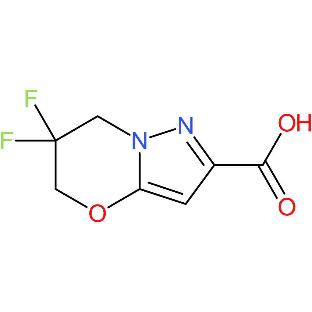 6,6-Difluoro-6,7-dihydro-5H-pyrazolo[5,1-b][1,3]oxazine-2-carboxylic acid