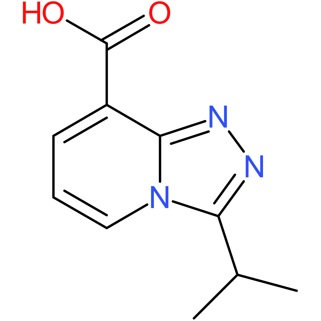 3-Isopropyl-[1,2,4]triazolo[4,3-a]pyridine-8-carboxylic acid