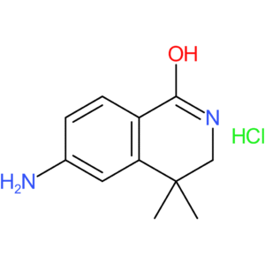 6-Amino-4,4-dimethyl-3,4-dihydroisoquinolin-1(2H)-one hydrochloride