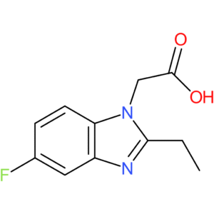 2-{2-Ethyl-5-fluoro-1H-benzo[d]imidazol-1-yl}acetic acid