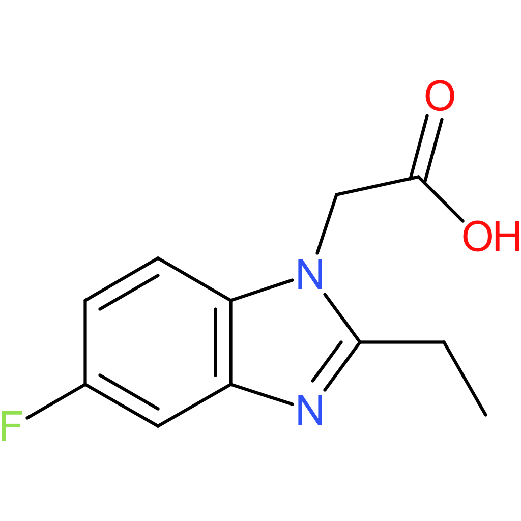 2-{2-Ethyl-5-fluoro-1H-benzo[d]imidazol-1-yl}acetic acid