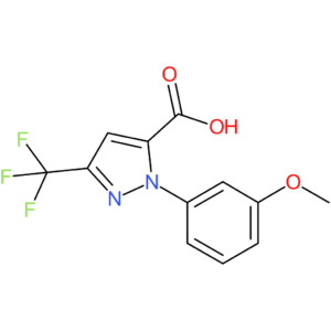 1-(3-Methoxyphenyl)-3-(trifluoromethyl)-1H-pyrazole-5-carboxylic acid