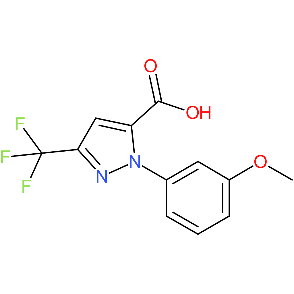 1-(3-Methoxyphenyl)-3-(trifluoromethyl)-1H-pyrazole-5-carboxylic acid
